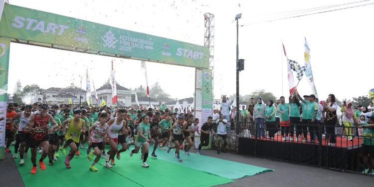 Wali Kota Kotamobagu Lepas Ribuan Peserta Kotamobagu Fun Race 2025