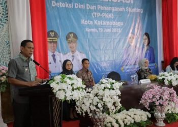 Wali Kota Weny Gaib Buka Sosialisasi Deteksi Dini dan Penanganan Stunting di Kotamobagu