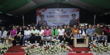 Wali Kota Weny Gaib Apresiasi Kapolres Kotamobagu Yang Menginisiasi Kegiatan Line Dance Competion