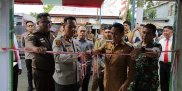 Walikota dan Kapolres Kotamobagu Resmikan Kampung Bebas Narkoba di Kelurahan Mongondow