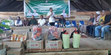 Wali Kota Kotamobagu Serahkan Bantuan Pertanian di Desa Poyowa Besar Dua