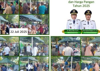 Dinas Ketahanan Pangan Kotamobagu Gelar Gerakan Pangan Murah, Warga Antusias