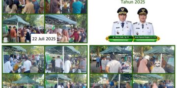 Dinas Ketahanan Pangan Kotamobagu Gelar Gerakan Pangan Murah, Warga Antusias