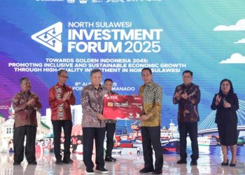 Wali Kota Kotamobagu Hadiri North Sulawesi Investment Forum 2025 di Manado