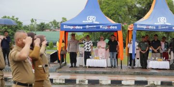 Wali Kota Lepas Peserta Lomba Gerak Jalan dalam Rangka HUT ke-80 Kemerdekaan RI