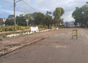 PUPR Kotamobagu Mulai Aspal Jalan Kampus UDK