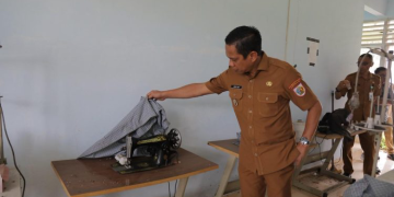 Wali Kota Tinjau Fasilitas Pelatihan Kerja Disnaker Kotamobagu