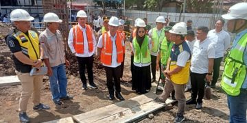 Walikota dan Wakil Walikota Kotamobagu Tinjau Pembangunan LabKesMas dan Proyek Fisik