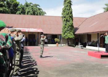 Walikota Kotamobagu Kukuhkan Anggota Satlinmas