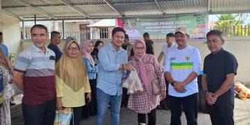 Wakil Wali Kota Rendy Virgiawan Mangkat Pantau Operasi Pasar Murah di Desa Tabang