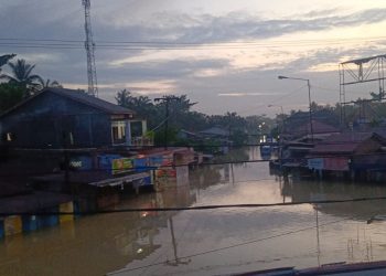 4 Hari Dilanda Banjir, Masyarakat Desa Tanjung Pura Terancam Mati Kelaparan