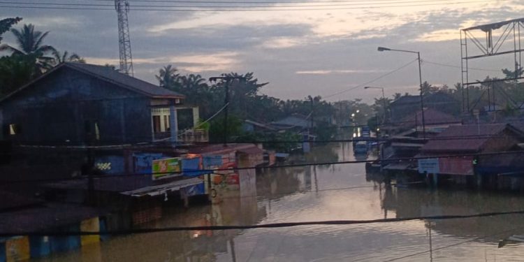 4 Hari Dilanda Banjir, Masyarakat Desa Tanjung Pura Terancam Mati Kelaparan
