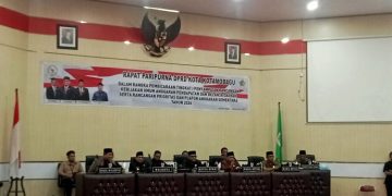 Walikota Sampaikan Rancangan KUA-PPAS Tahun 2026 dalam Rapat Paripurna DPRD Kotamobagu