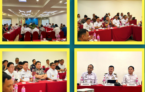 Wakil Wali Kota Kotamobagu Hadiri Rakor Penguatan Indeks Keamanan Laut Nasional