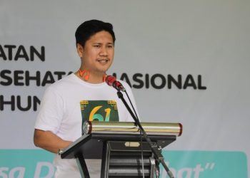 Wakil Walikota Hadiri Peringatan Hari Kesehatan Nasional ke-61 di RSUD Kotamobagu