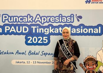 Bunda PAUD Kotamobagu Hadiri Apresiasi Bunda PAUD Nasional 2025 di Jakarta