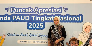 Bunda PAUD Kotamobagu Hadiri Apresiasi Bunda PAUD Nasional 2025 di Jakarta