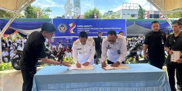 Walikota Kotamobagu dan Kanwil Pemasyarakatan Sulut Teken Nota Kesepakatan Pengelolaan Griya Abhipraya