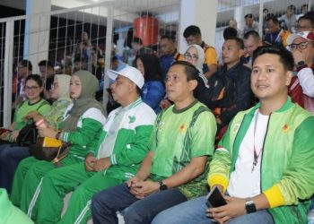 Walikota dan Wakil Walikota Kotamobagu Hadiri Pembukaan Porprov XII Sulut 2025 di Stadion Klabat