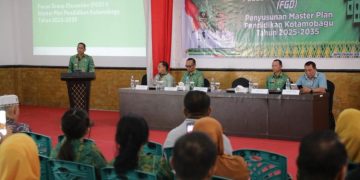 Walikota Kotamobagu Buka FGD Penyusunan Master Plan Pendidikan 2025–2035