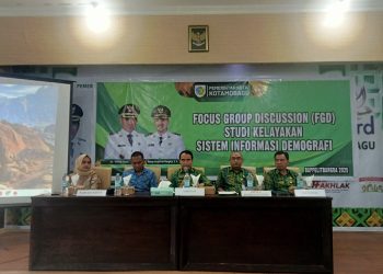 Stafsus Wali Kota Hadiri FGD Studi Kelayakan Sistem Informasi Demografi