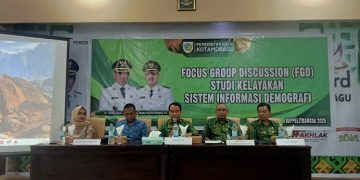 Stafsus Wali Kota Hadiri FGD Studi Kelayakan Sistem Informasi Demografi